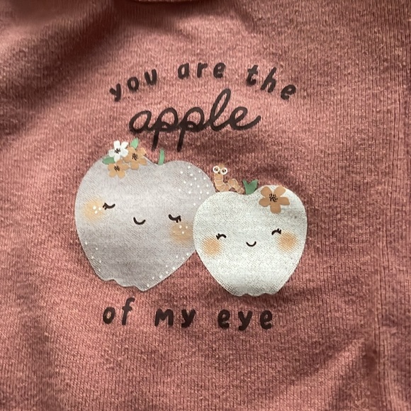 Carter’s Apple Newborn bodysuits and pants - Picture 8 of 14